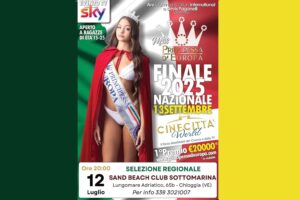 Miss Principessa d’Europa Triveneto: glamour sotto le stelle al Sand Beach Club
