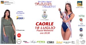 Torna la magia a Caorle: terza selezione di Miss Venice Beach 2025 in Piazza Matteotti