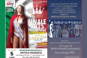 Miss Principessa d’Europa Triveneto: eleganza e fascino all’Antica Masseria