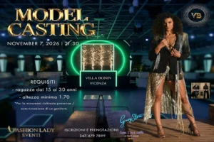 A Villa Bonin il grande casting per modelle firmato Fashion Lady Eventi 2026